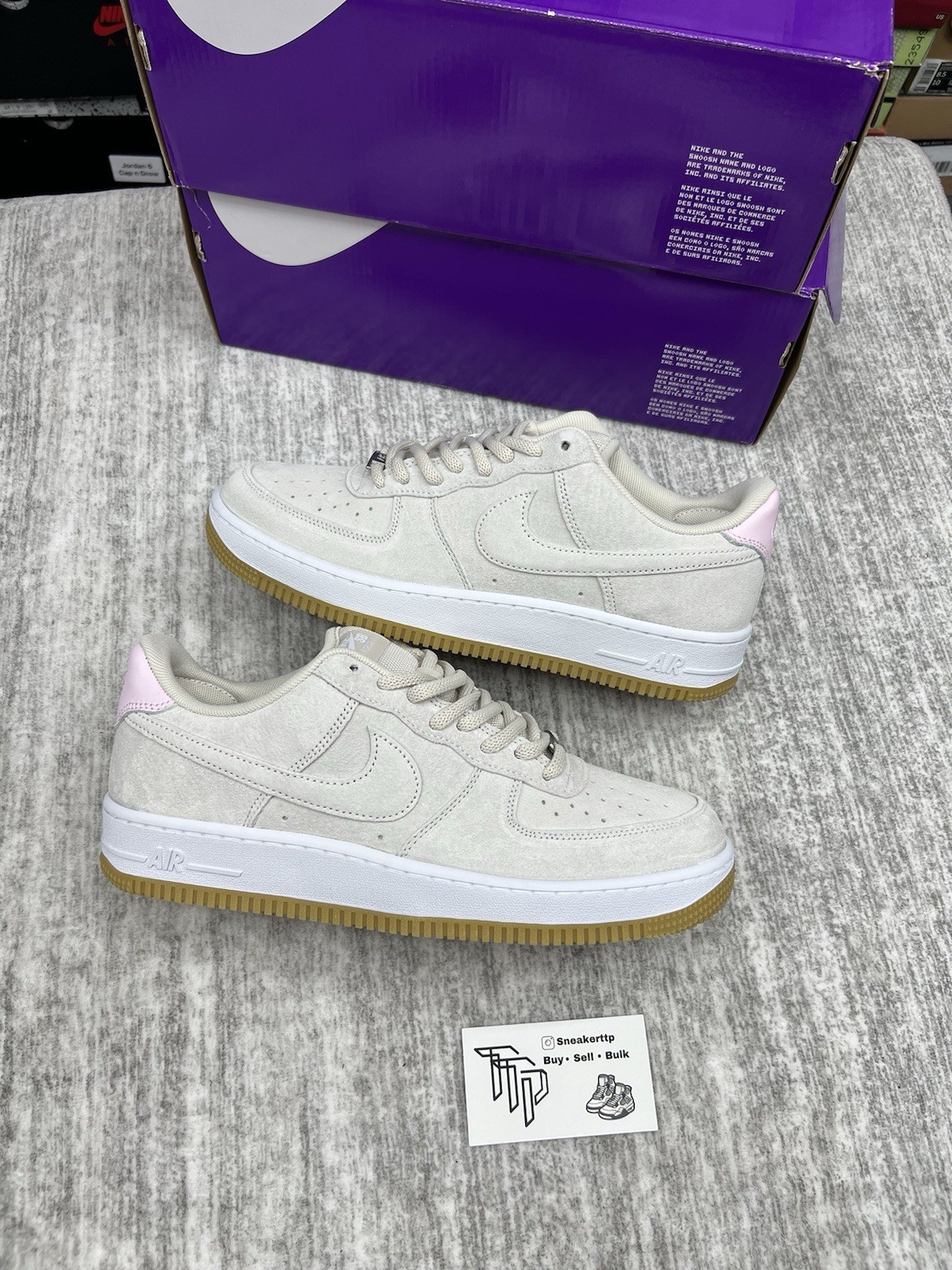 ✅Size 14 - Nike SB Air Force 1 Low Light Orewood Brown Pink/ Brand New ✅