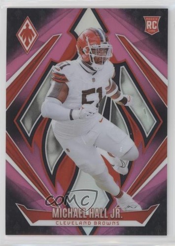 2024 Panini Phoenix Rookies Pink Fade 3/88 Michael Hall Jr #228 Rookie RC 1l2l - Bild 1 von 3