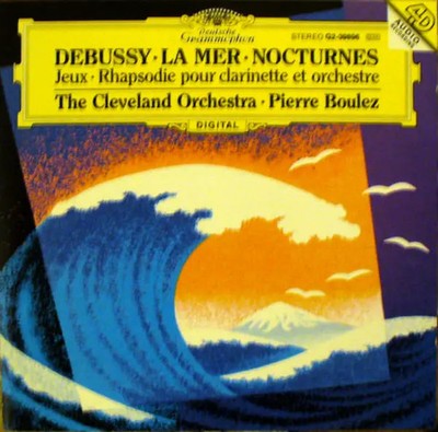 CD Claude Debussy   The Cleveland Orchestra   Pierre Boulez La Mer - Nocturnes