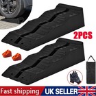 2x Heavy Duty Caravan Levelling Ramp Set Heavy Duty Motorhome 5.5 Tonnes Black