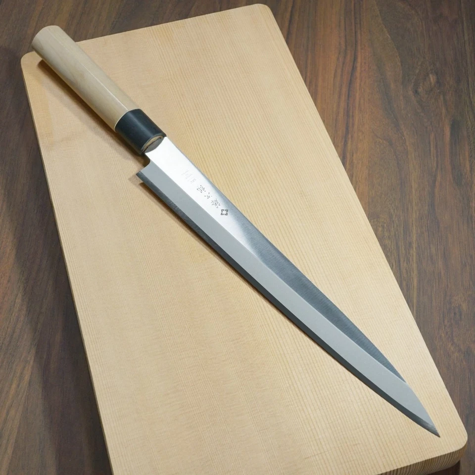 Cuchillo japonés Yanagiba Sashimi 300 mm Tojiro MV molibdeno vanadio acero Japón Foto 3 de 4