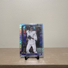 2025 Topps Chrome Football #21 Rashod Bateman Pulsar Refractor