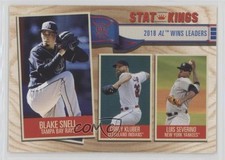 2019 Topps Big League Stat Kings Luis Severino Corey Kluber Blake Snell 0ob9