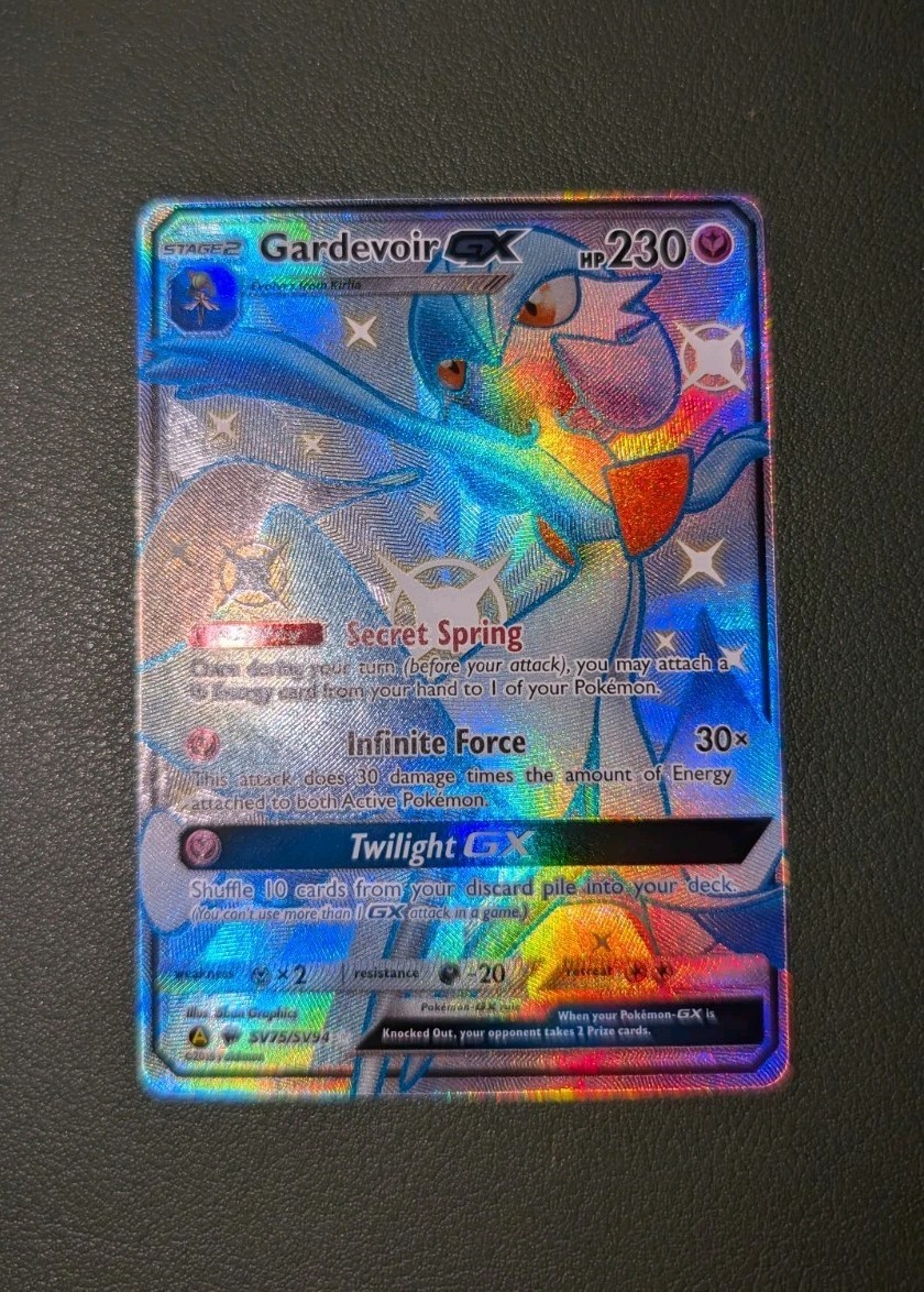 Gardevoir GX Full Art SV75/SV94 Hidden Fates NM