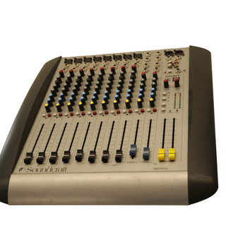 Soundcraft Spirit E8 Mesa de Mezclas Analógica Mezclador 8 Canales Audio Desk Funcional
