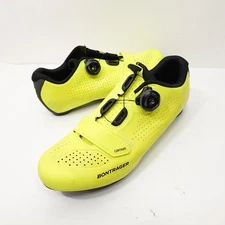 Bontrager Cortado Womens Cycling Shoes Size 8.5 Neon Yellow Clip In Road Bike