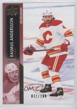 2021-22 Upper Deck Series 1 Exclusives 31/100 Rasmus Andersson #26 0p91