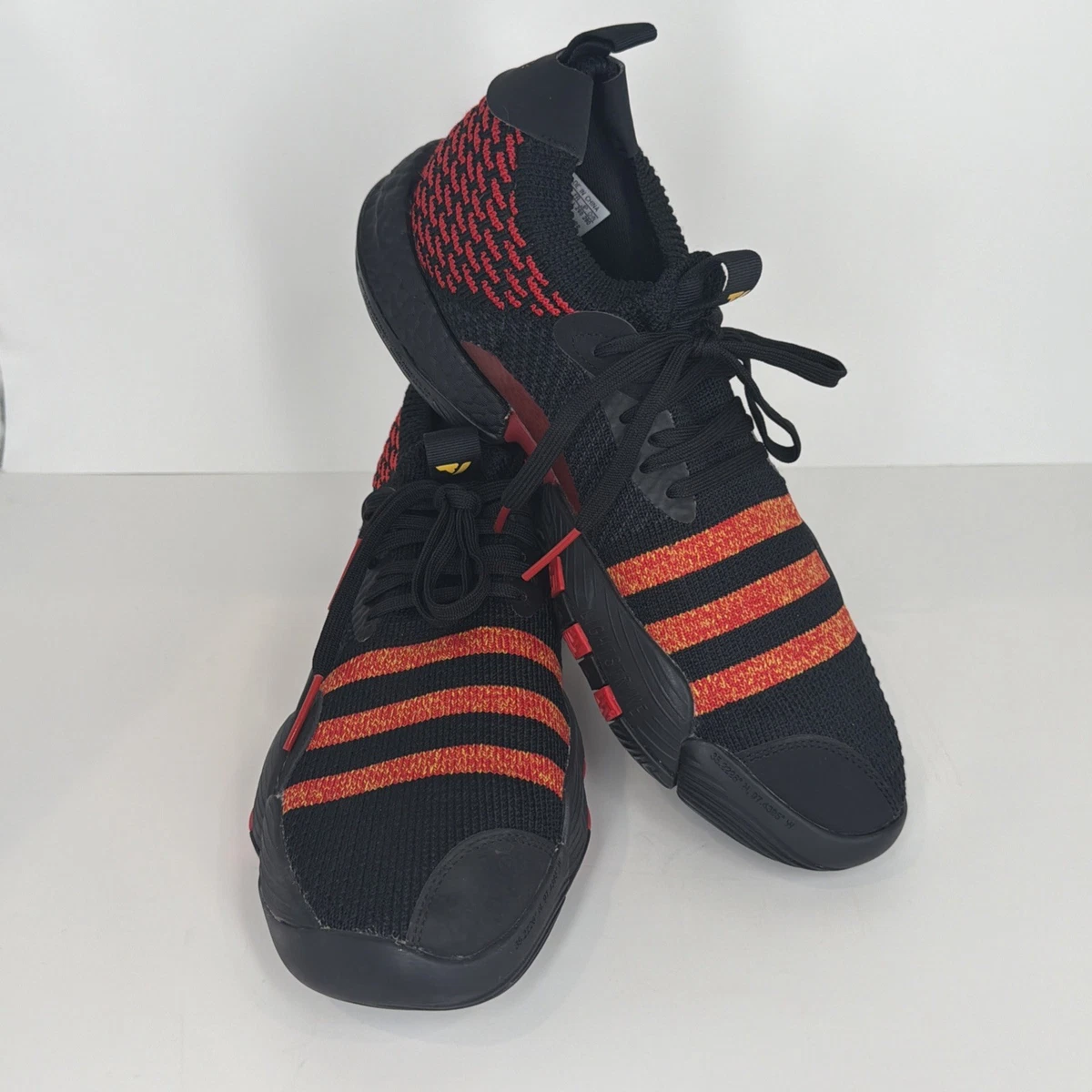 Adidas Mens-9 Womens-10 Trae Young 2.0 Basketball Shoes Sneakers Hawk Black Red $_57.JPG?set_id=880000500F main image 4