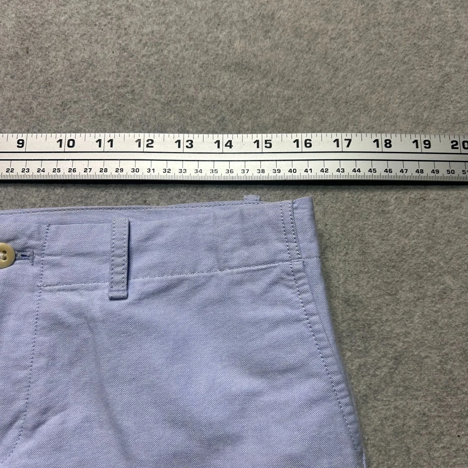 Pantalones Cortos Oxford Polo Ralph Lauren Para Mujer 4 Azul 4" Calce Clásico tiro medio Poni Foto 4 de 4