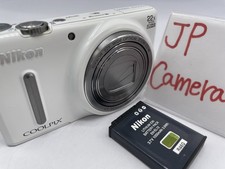 Excellent Nikon Coolpix S9600 16Mp Compact Digital Camera White 3571