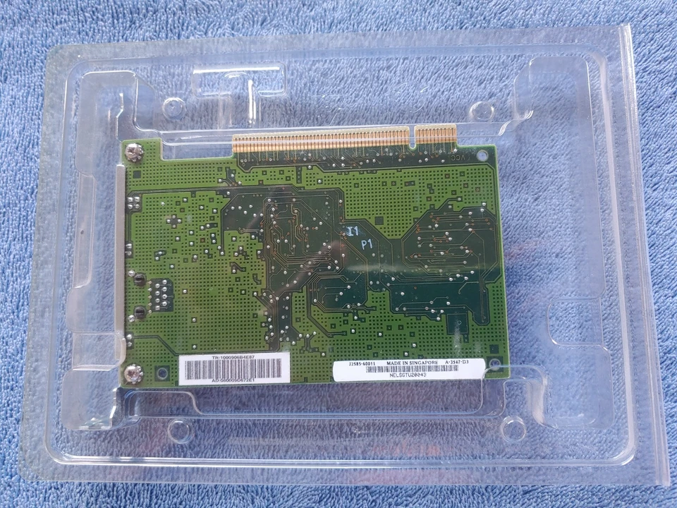 HP DESKDIRECT 10/100VG PCI ETHERNET LAN AADAPTER J2585B, NEW IN ORIGINAL PACKAGE - Image 2 of 3