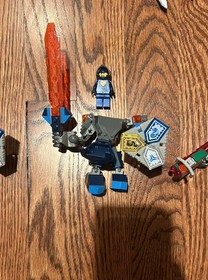 HUGE LEGO Nexo Knights Lot w/ minifigs, mechs, magma temple, see description