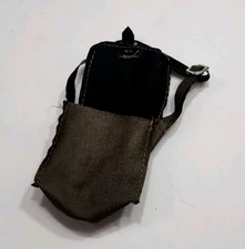 BARBIE BAG PURSE BROWN FAUX BUCKLE TOTE SCHOOL FASHION DOLL ACCESSORIES CLOTHES