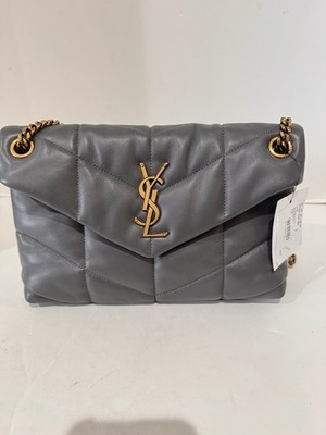 YSL Lou Puffer Small YSL Shoulder Bag in Quilted Leather NEW