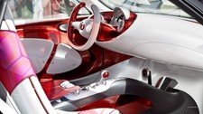 Smart Forstar car red Sports Car 11x17 Poster