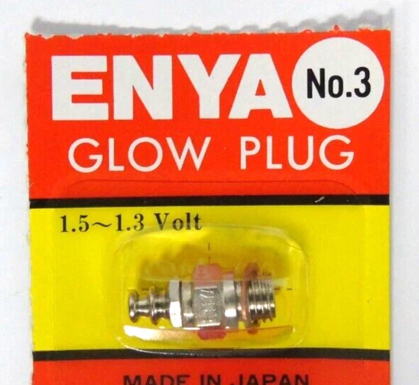 Enya Glow Plugs For Model Engines 1.3-1.5v #3 #4 #4c #5 #6 2-Stroke / 4-Stroke