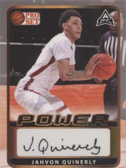 2021-22 Leaf Pro Set Power - Jahvon Quinerly #BA-JQ1 - 1 of 2