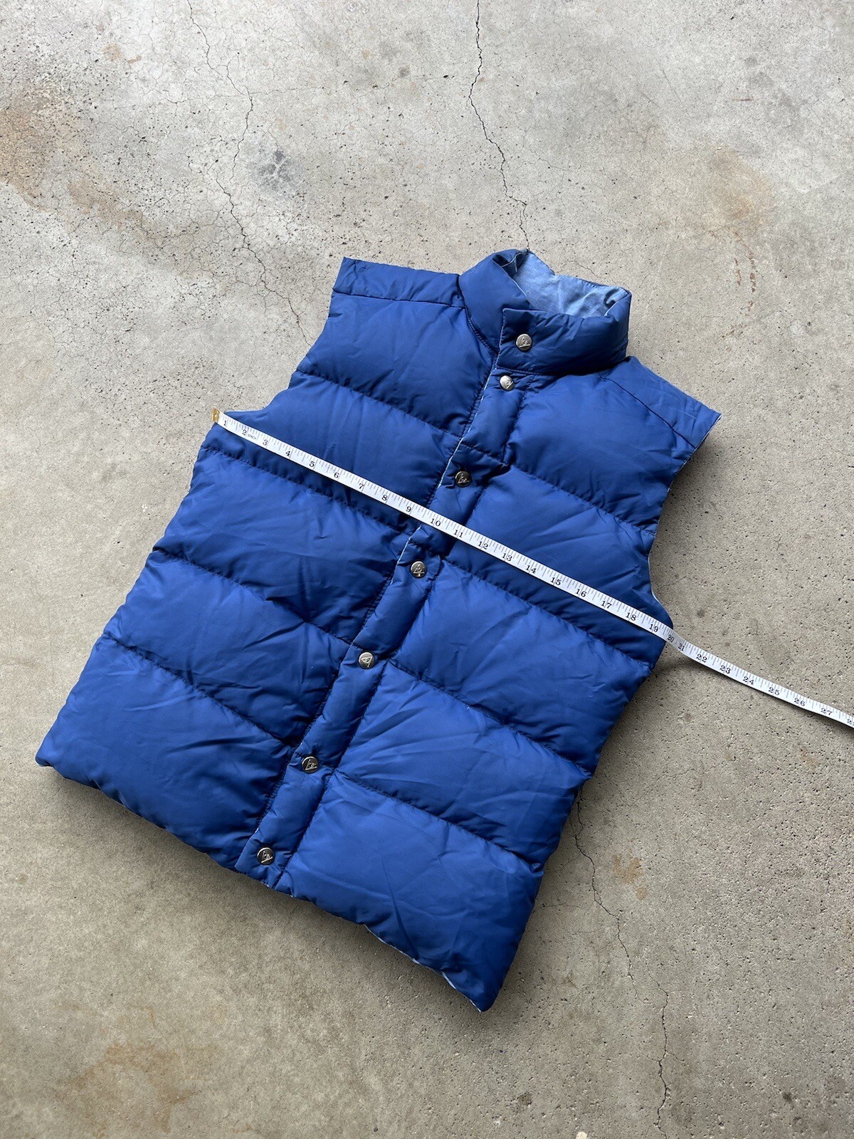 Vintage Gerry Puffer Vest Reversible Goose Down 1980'… Gem