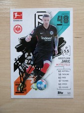 Kristijan Jakic autograph signed TC Topps Bundesliga "Eintracht Frankfurt 21/22"
