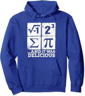 I 8 Sum Pi Funny I Ate Some Pie Pi Day Math Nerd Geek Unisex Hooded Sweatshirt