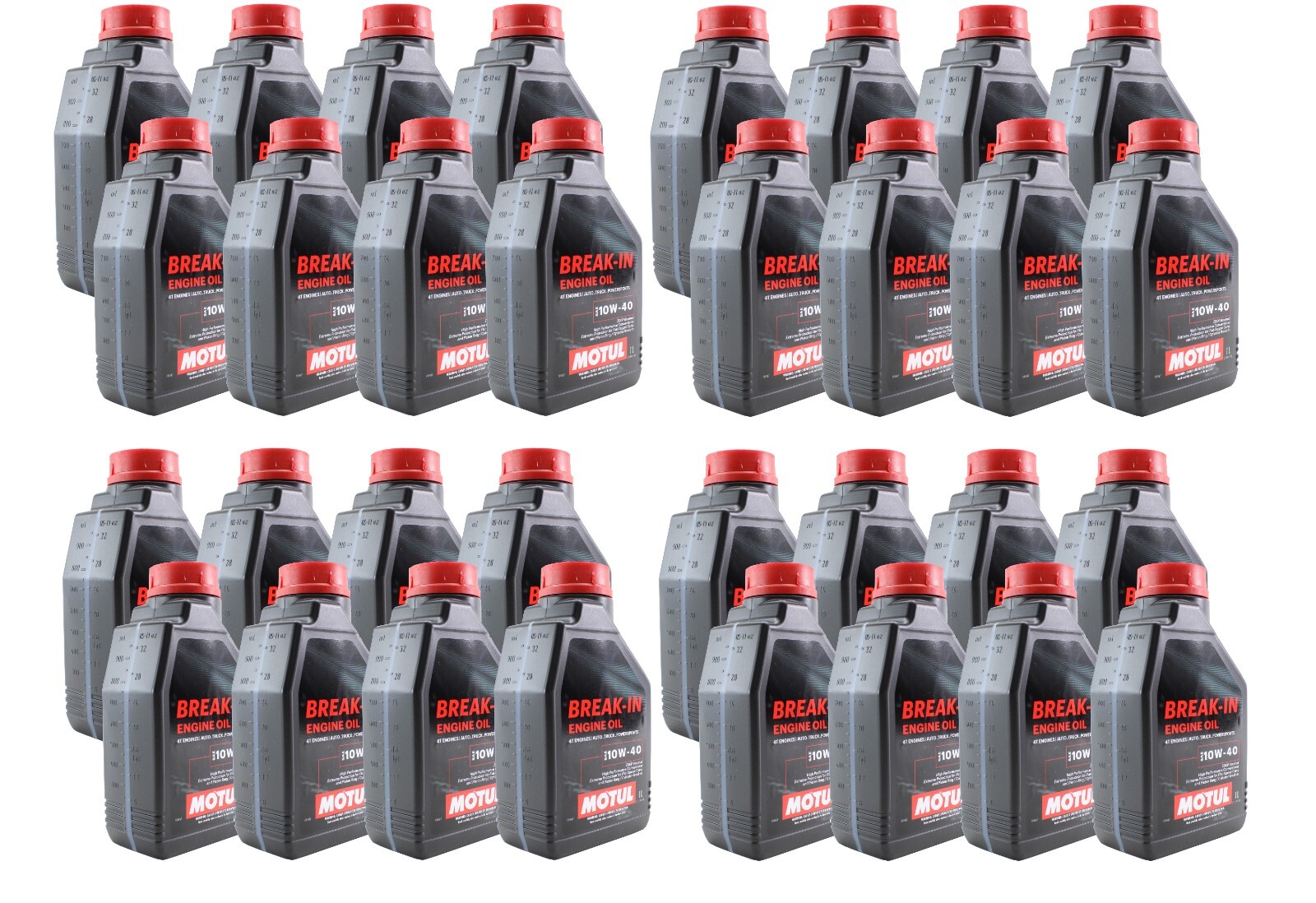 Motul Break-In 10W40 32 Liters Mineral Classic Engine Motor Oil (32 x 1 L)
