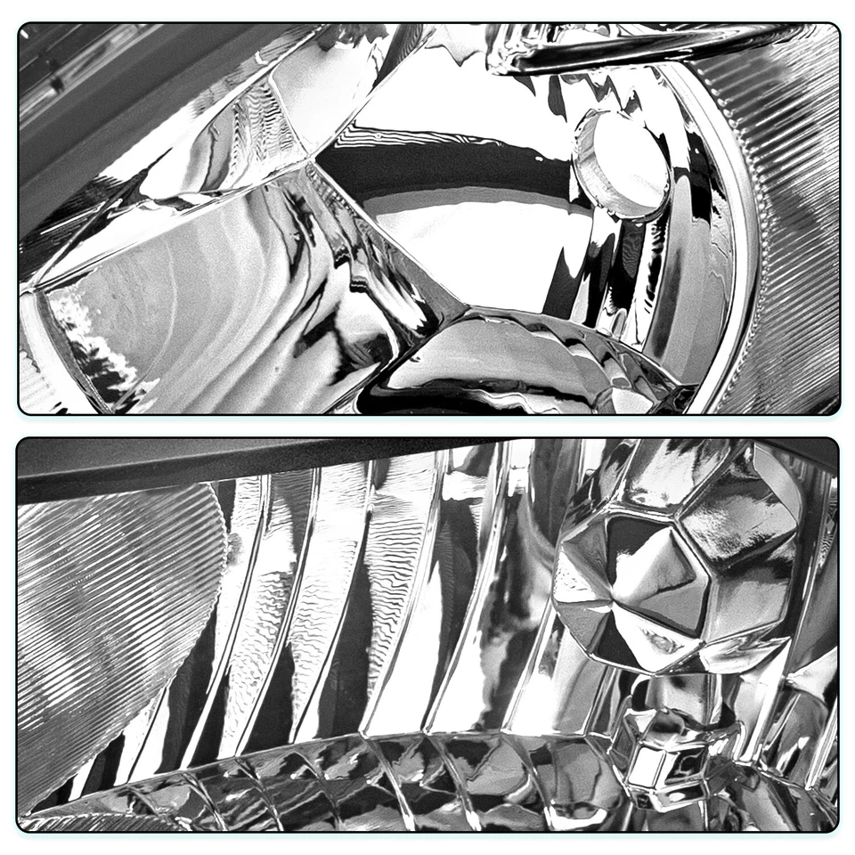 Faros esquineros transparentes izquierda+derecha cromados 2/4 puertas para Honda Accord 2003-2007 Foto 4 de 4