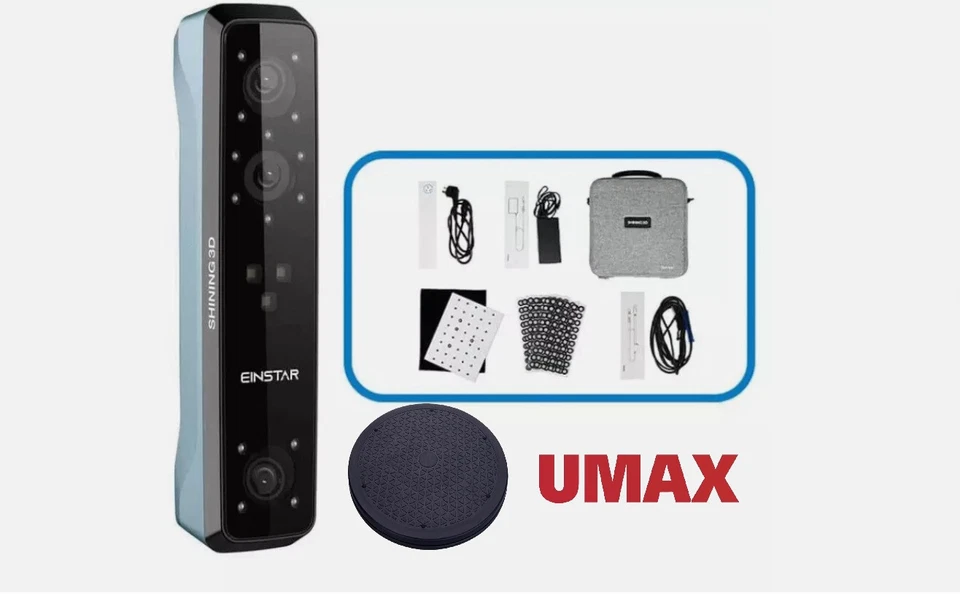 NEW Shining3D Einstar Handheld Color 3D Scanner with Software and TurnTable - Image 2 of 4