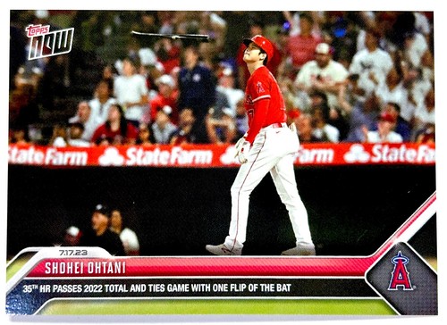 2023 Topps Now SHOHEI OHTANI #579 Los Angeles ANGELS