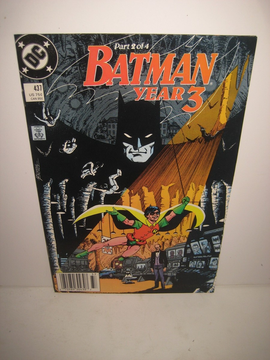 コミック セット売り BATMAN YEAR THREE (1989) 4 ISSUE COMPLETE SET #436-439 DC