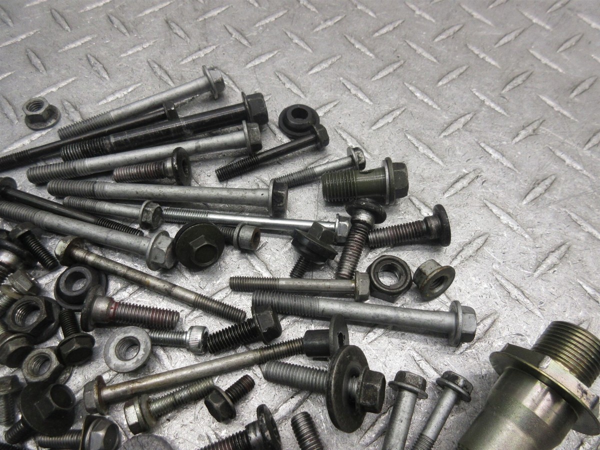 Nページ 1999 95-99 Kawasaki ZX600G ZG600 ZX6R Hardware Lot Nuts
