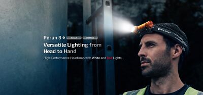 Olight Perun 3 3000 Lumen Rechargeable L-Shaped Headlamp | eBay