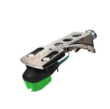 Chrome Headshell Elliptical Cartridge Numark TT usb, LIMIT DJ2500B TT100 TT200