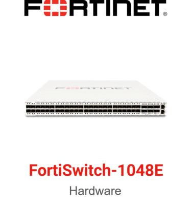 Fortinet FortiSwitch 1048E - 48x 10GbE SFP+ & 6x 40GbE QSFP+ Layer 3 ...