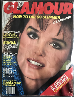 GLAMOUR MAGAZINE-JULY 1984-HOW TO DRESS SLIMMER-SEX WITH AN EX-SUMMER PROOF HAIR | eBay GLAMOUR MAGAZINE-JULY 1984-HOW TO DRESS SLIMMER-SEX WITH AN EX-SUMMER PROOF HAIR | eBay