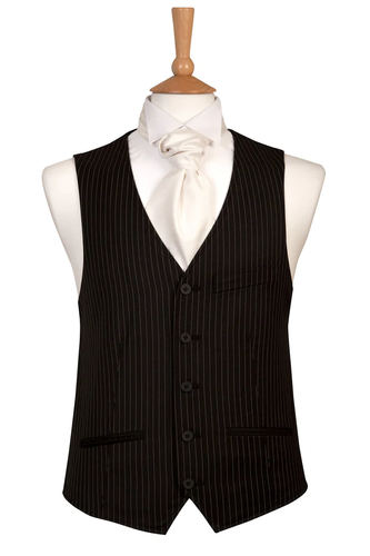 casual black vest