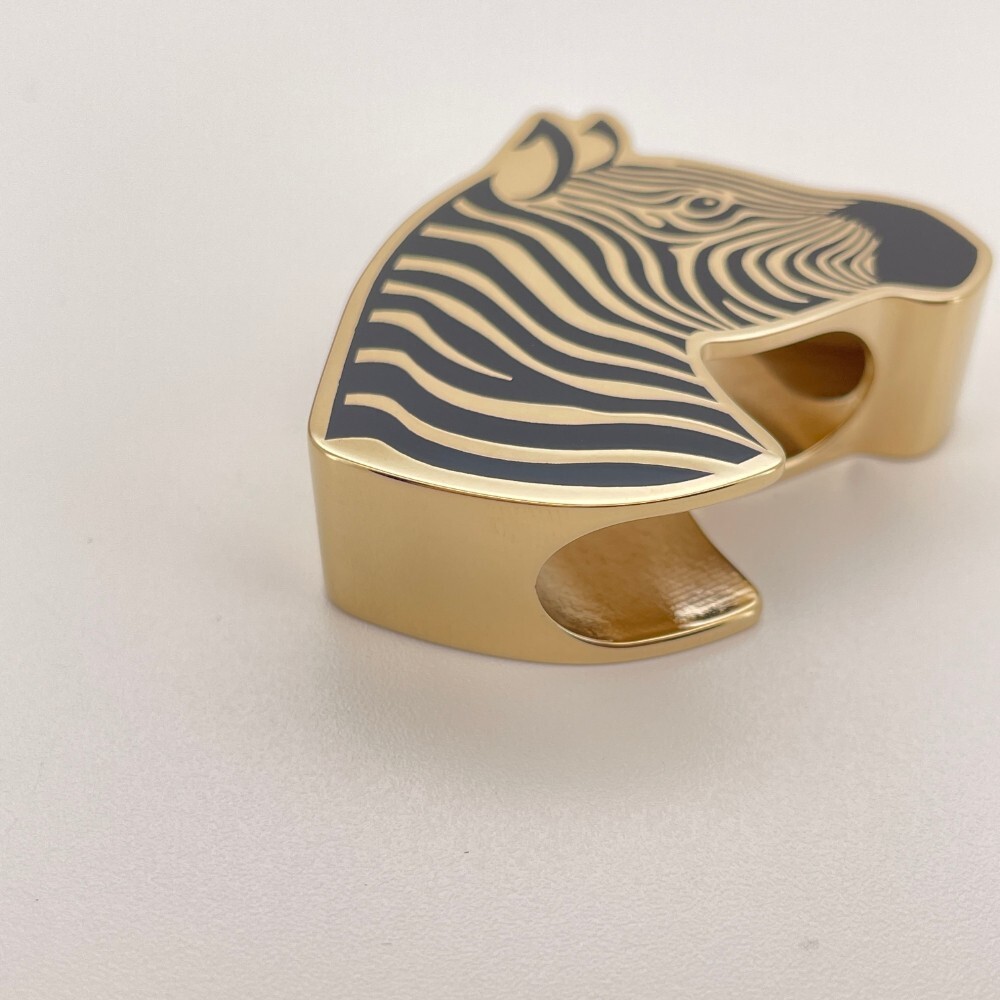 Hermes Square ring 90 Scarf ring Zebra | eBay