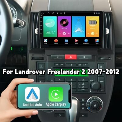Upgraded Head Unit 2+32G Radio Car Stereo for 2007-2012 Land Rover Freelander 2