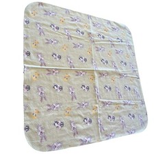 Baby Looney Tunes Flannel Cotton Receiving Blanket Green Bugs Tweety Sylvester