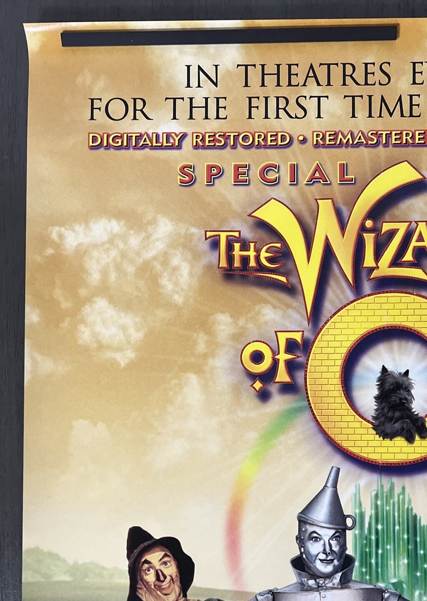 1939 THE WIZARD OF OZ 60TH ANNIVERSARY SPECIAL EDITION Film Poster