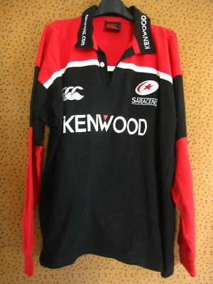 Maillot rugby Saracens Watford Kenwood 1999 Canterbury Vintage shirt - XL - Photo 1/4