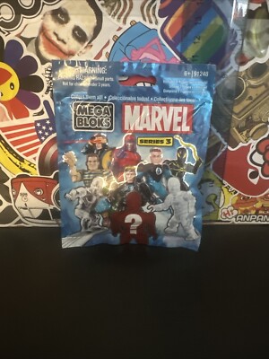 Mega Bloks Marvel Series 3 Blind Bag Neu & Versiegelt Selten