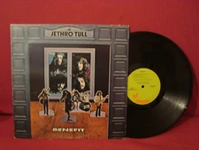 JETHRO TULL BENEFIT GREEN CRYSALIS LABEL ROCK LP