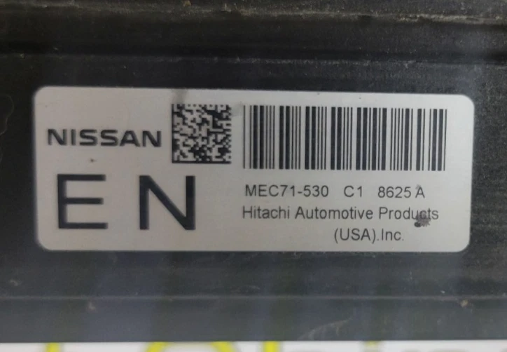 Nissan Pathfinder 2009 módulo de control del motor 4,0 L módulo MEC71-530 Foto 3 de 3