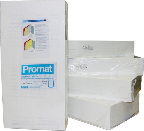 Promat PROMASIL 950-KS 30mm 3x Wärmedämmplatten Brandschutz A1 DIN 4102 - Picture 2 of 8