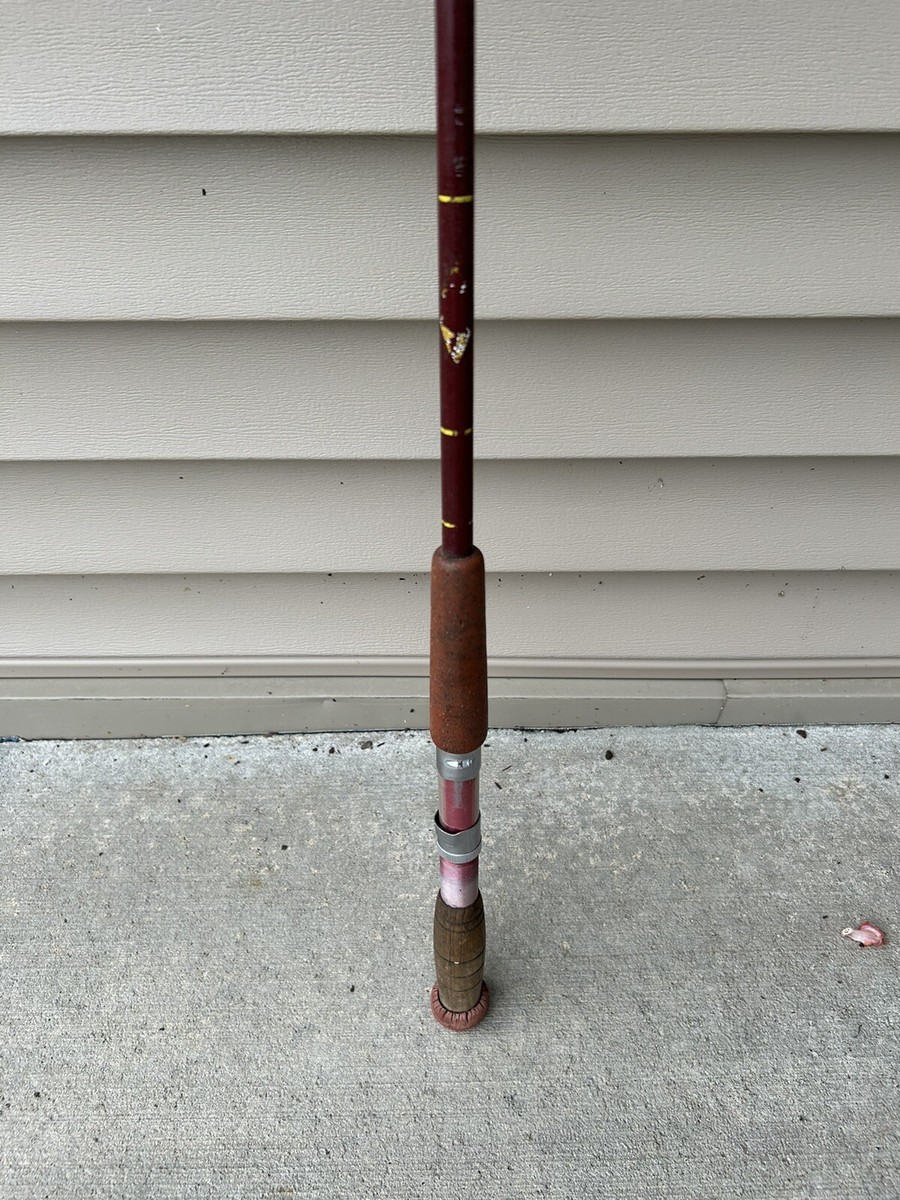 st croix classic catfish rod RARE 1 Piece St. Croix Rod 7'6” Power Action Musky Catfish Rod Game Fish  Pole