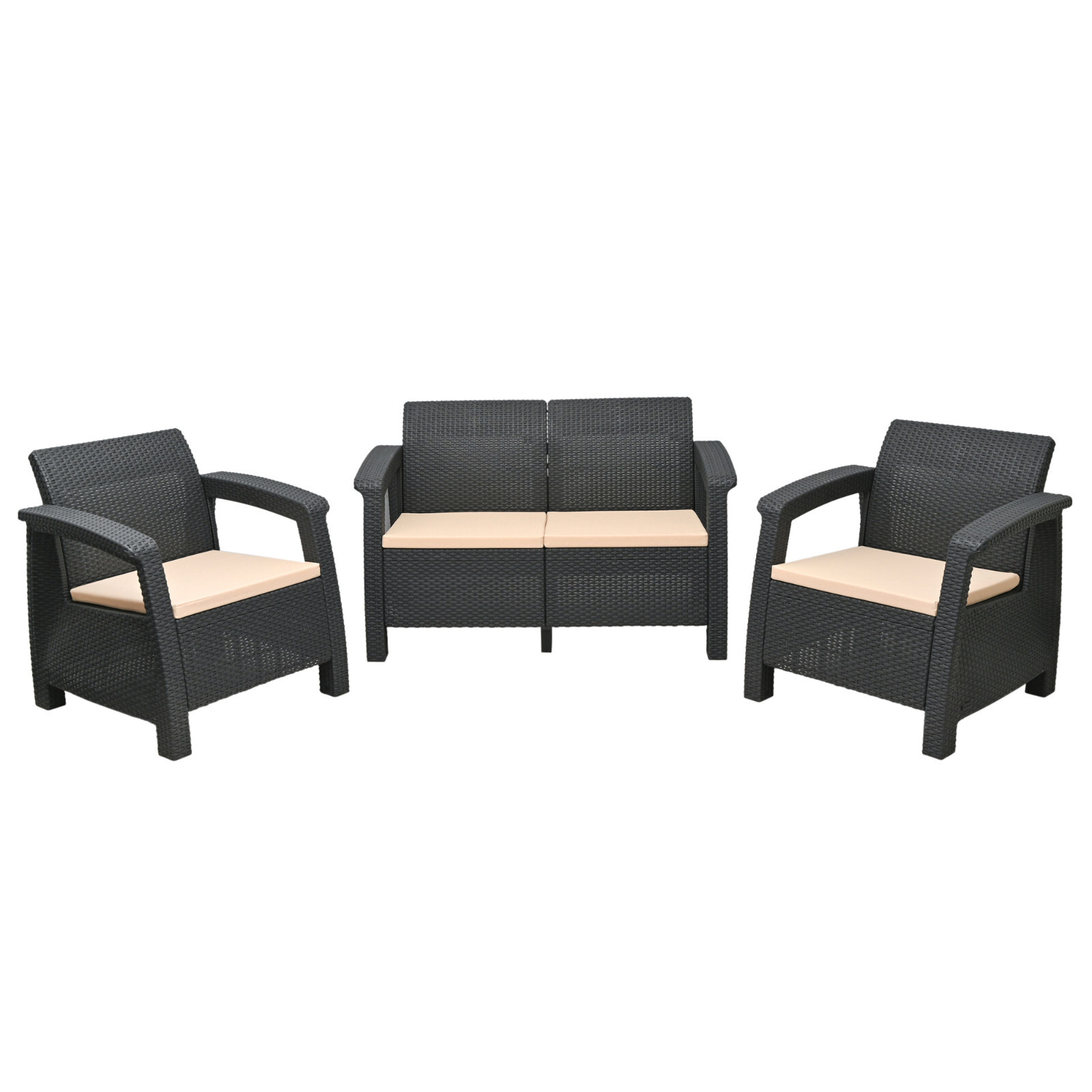 Waterproof Outdoor Seat Pads Garden Chair Cushion For Keter CORFU