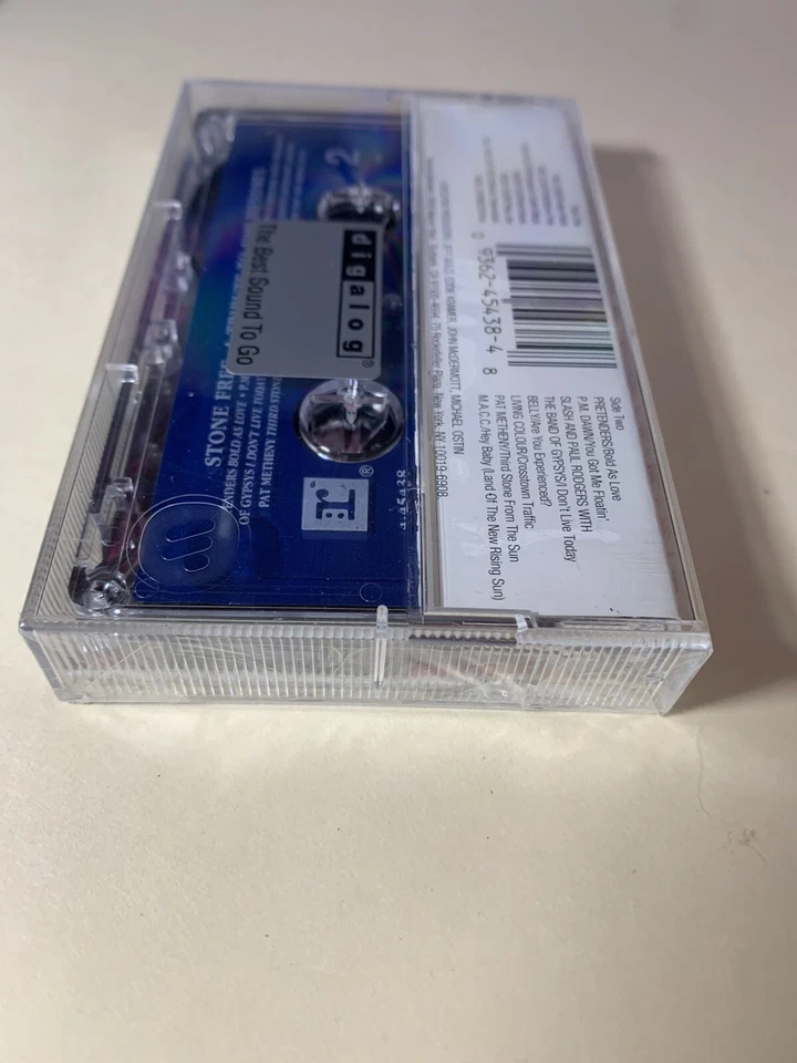 Stone Free Tribute To Jimi Hendrix Cassette Tape (1993) w/ Hype Sticker SEALED - Image 4 of 4