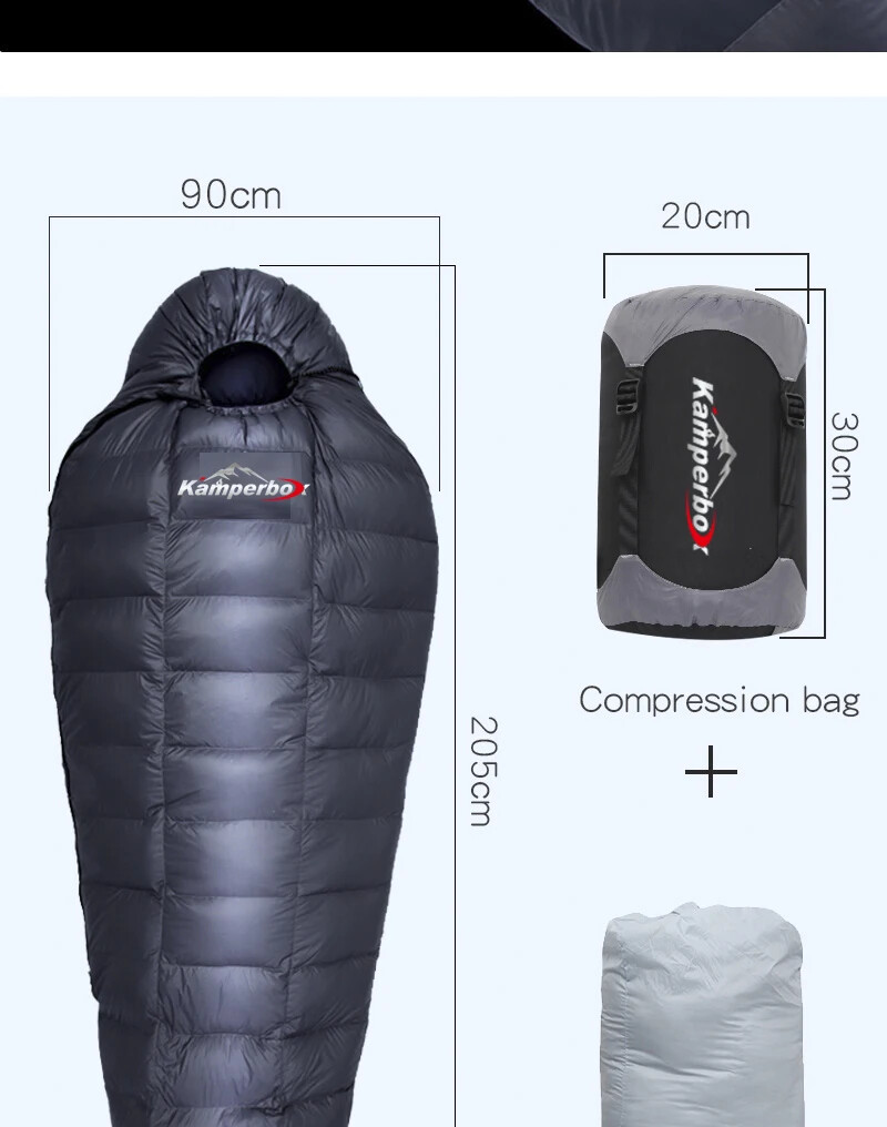 アウトドア寝具 COSMOS GOOSE DOWN SLEEPING BAG COSMO370S Goose Down Sleeping Bag Winter Sleeping Bag Down Winter