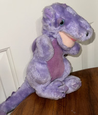 1983 Dakin Purple Dragon Plush 9"