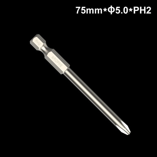PH00 PH0 PH1 PH2 Phillips Screwdriver Bit 1/4" Drive Insert Bits 50 / 75 / 100mm - Picture 12 of 35